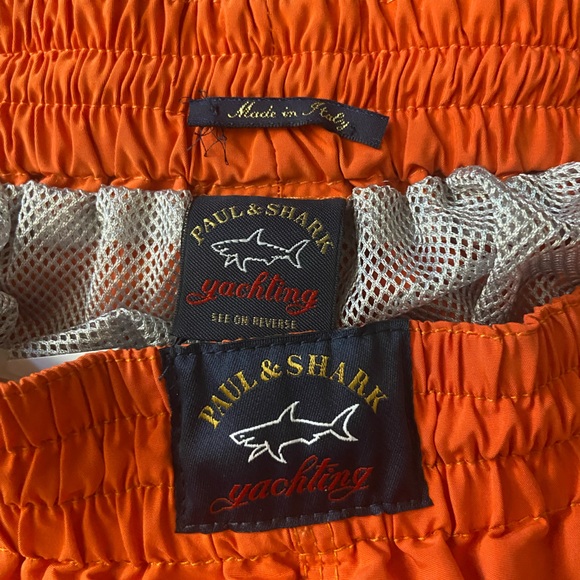 NWT Paul & Shark Yachting Swim Trunks Size 2xL W/ Bonus travel bag & card holder - Picture 3 of 15